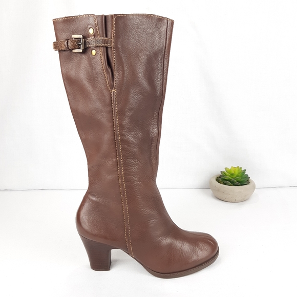 NURTURE LUCIA LEATHER BOOTS - Picture 2 of 16